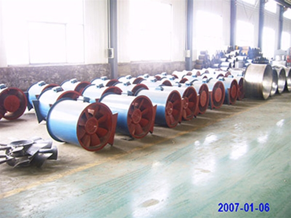 消防高温排烟风机